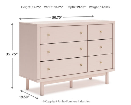 Wistenpine Blush Full Storage Bed, Dresser and Nightstand - Ornate Home