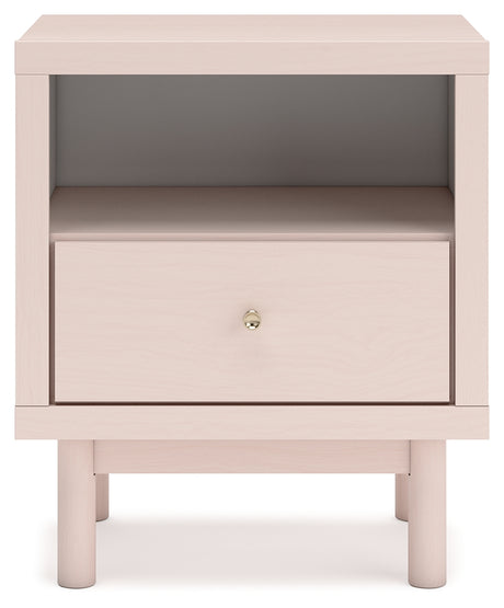 Wistenpine Blush Full Storage Bed, Dresser and Nightstand - Ornate Home