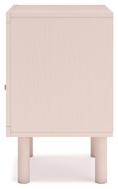 Wistenpine Blush Full Storage Bed, Dresser and Nightstand - Ornate Home