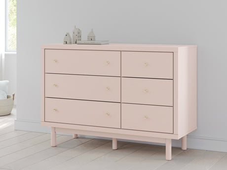 Wistenpine Blush Full Storage Bed, Dresser and Nightstand - Ornate Home