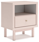 Wistenpine Blush Nightstand - Ornate Home
