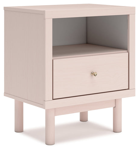 Wistenpine Blush Nightstand - Ornate Home