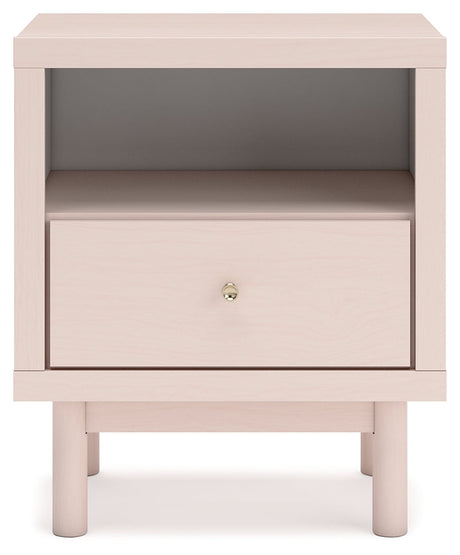 Wistenpine Blush Nightstand - Ornate Home
