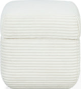 Wisteria Frosty Corduroy Upholstered Storage Ottoman - Ornate Home