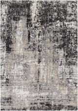 Witchford Abstract Charcoal Thick Rug - Ornate Home