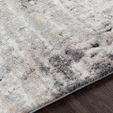 Witchford Abstract Charcoal Thick Rug - Ornate Home