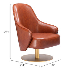 Withby Brown Accent Chair - Ornate Home