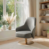 Withby Gray Accent Chair - Ornate Home