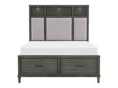 Wittenberry Gray California King Platform Bed - Ornate Home