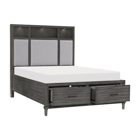 Wittenberry Gray California King Platform Bed - Ornate Home