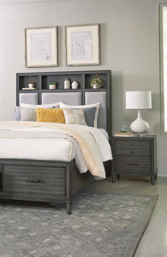 Wittenberry Gray Eastern King Platform Bed - Ornate Home