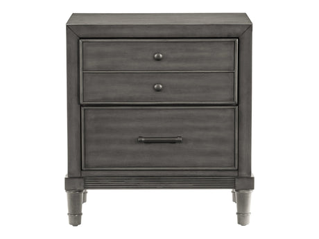 Wittenberry Gray Nightstand - Ornate Home