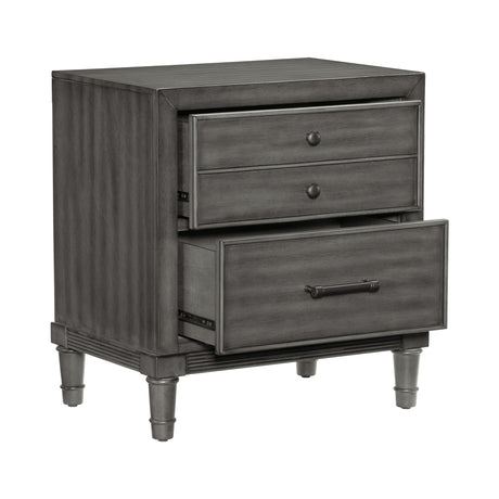 Wittenberry Gray Nightstand - Ornate Home