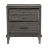 Wittenberry Gray Nightstand - Ornate Home