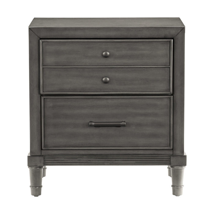 Wittenberry Gray Nightstand - Ornate Home