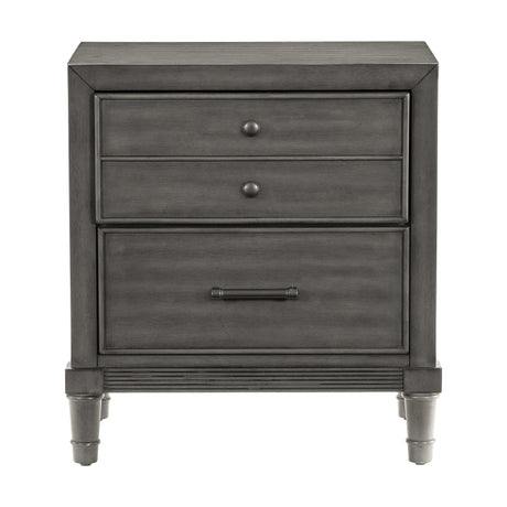 Wittenberry Gray Nightstand - Ornate Home