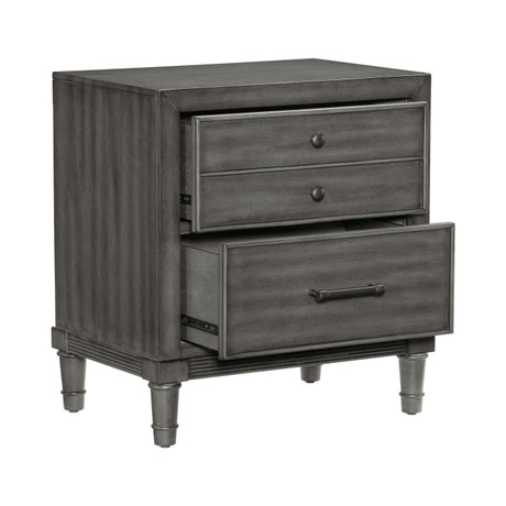 Wittenberry Gray Nightstand - Ornate Home