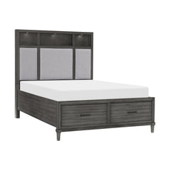 Wittenberry Gray Queen Platform Bed - Ornate Home