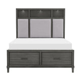 Wittenberry Gray Queen Platform Bed - Ornate Home