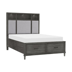 Wittenberry Gray Queen Platform Bed - Ornate Home
