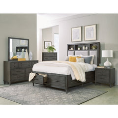 Wittenberry Gray Queen Platform Bed - Ornate Home