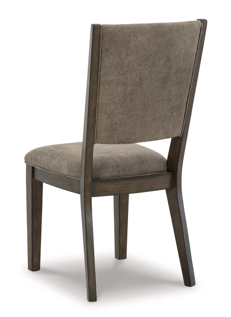 Wittland Dark Brown Dining Chair (Set of 2) - Ornate Home