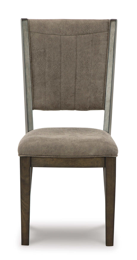 Wittland Dark Brown Dining Chair (Set of 2) - Ornate Home