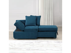Woburn Blue Convertible Chair - Ornate Home