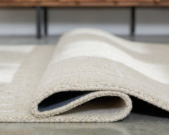 Wolbert Tan/Ivory Large Rug - Ornate Home