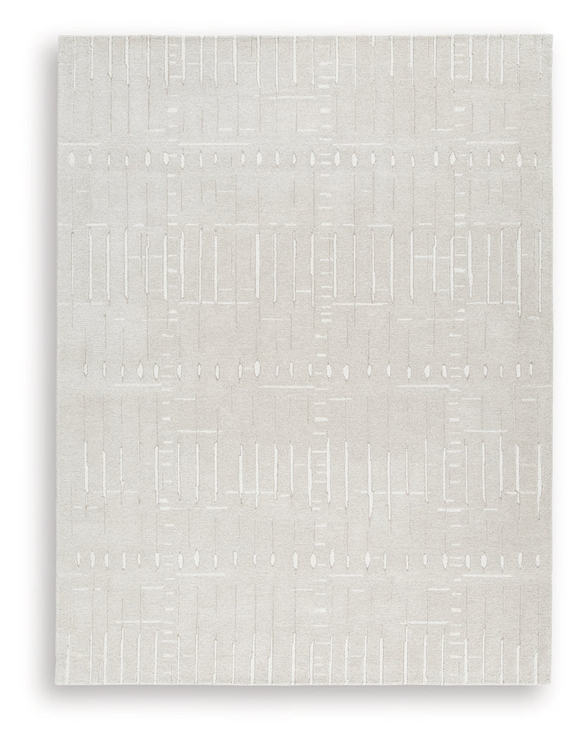 Wolbert Tan/Ivory Large Rug - Ornate Home