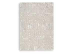 Wolbert Tan/Ivory Medium Rug (Online Special Price) - Ornate Home