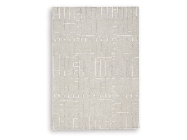 Wolbert Tan/Ivory Medium Rug - Ornate Home