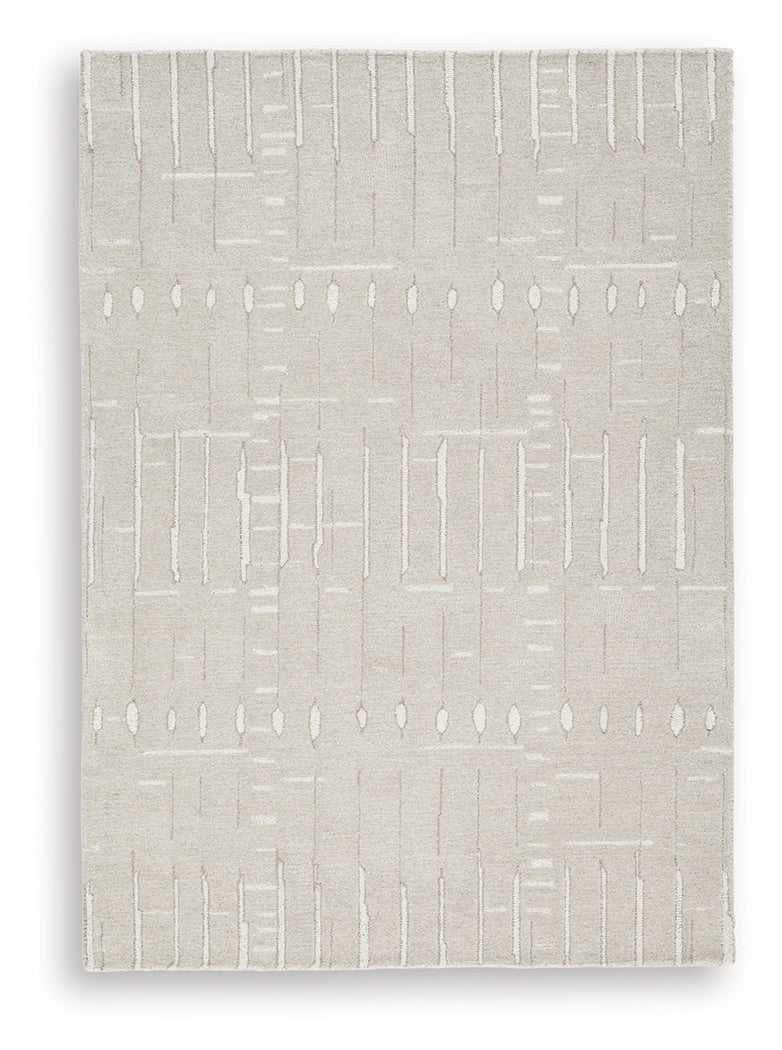 Wolbert Tan/Ivory Medium Rug - Ornate Home