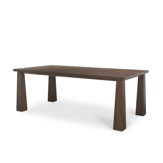 Wolcott Dark Brown Rectangular Dining Table - Ornate Home