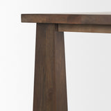 Wolcott Dark Brown Rectangular Dining Table - Ornate Home