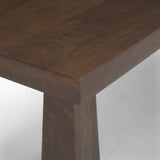 Wolcott Dark Brown Rectangular Solid Wood Bench - Ornate Home
