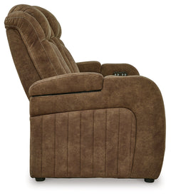 Wolfridge Brindle Power Reclining Sofa - Ornate Home