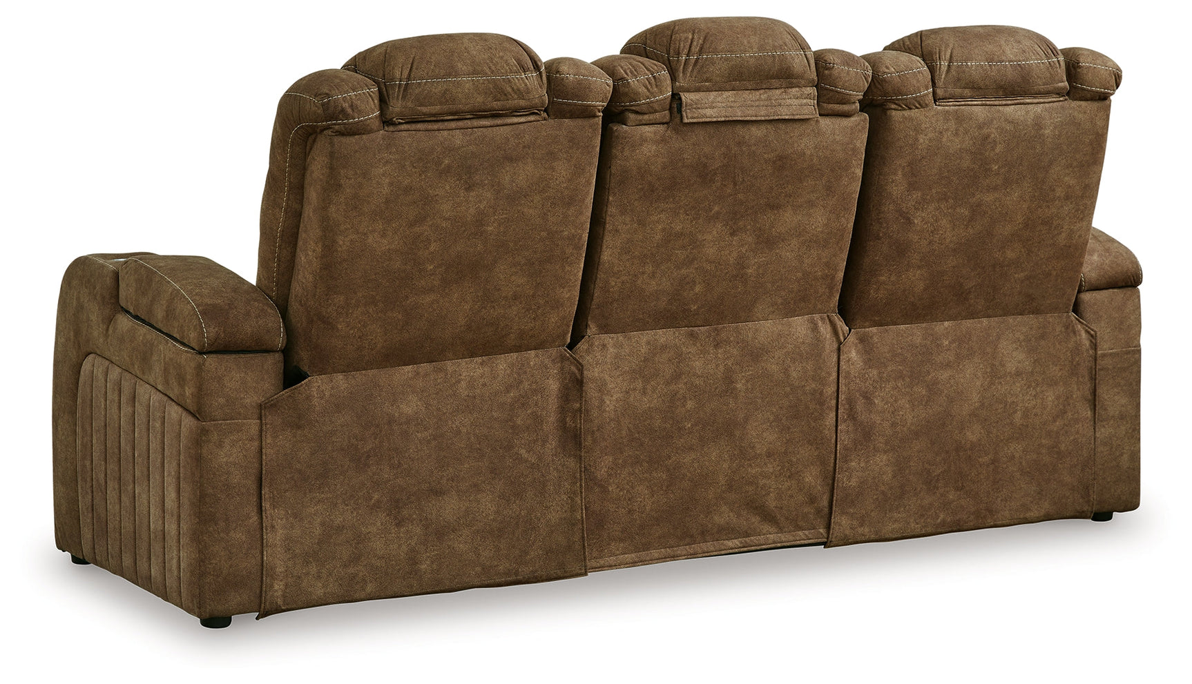 Wolfridge Brindle Power Reclining Sofa - Ornate Home