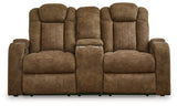 Wolfridge Brown Power Reclining Sofa, Loveseat and Recliner (Online Special Price) - Ornate Home