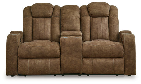 Wolfridge Brown Power Reclining Sofa, Loveseat and Recliner - Ornate Home