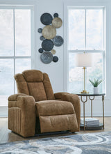 Wolfridge Brown Power Reclining Sofa, Loveseat and Recliner - Ornate Home