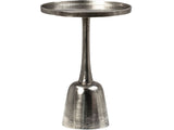 Wolvar Nickel Side Table - Ornate Home