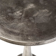 Wolvar Nickel Side Table - Ornate Home