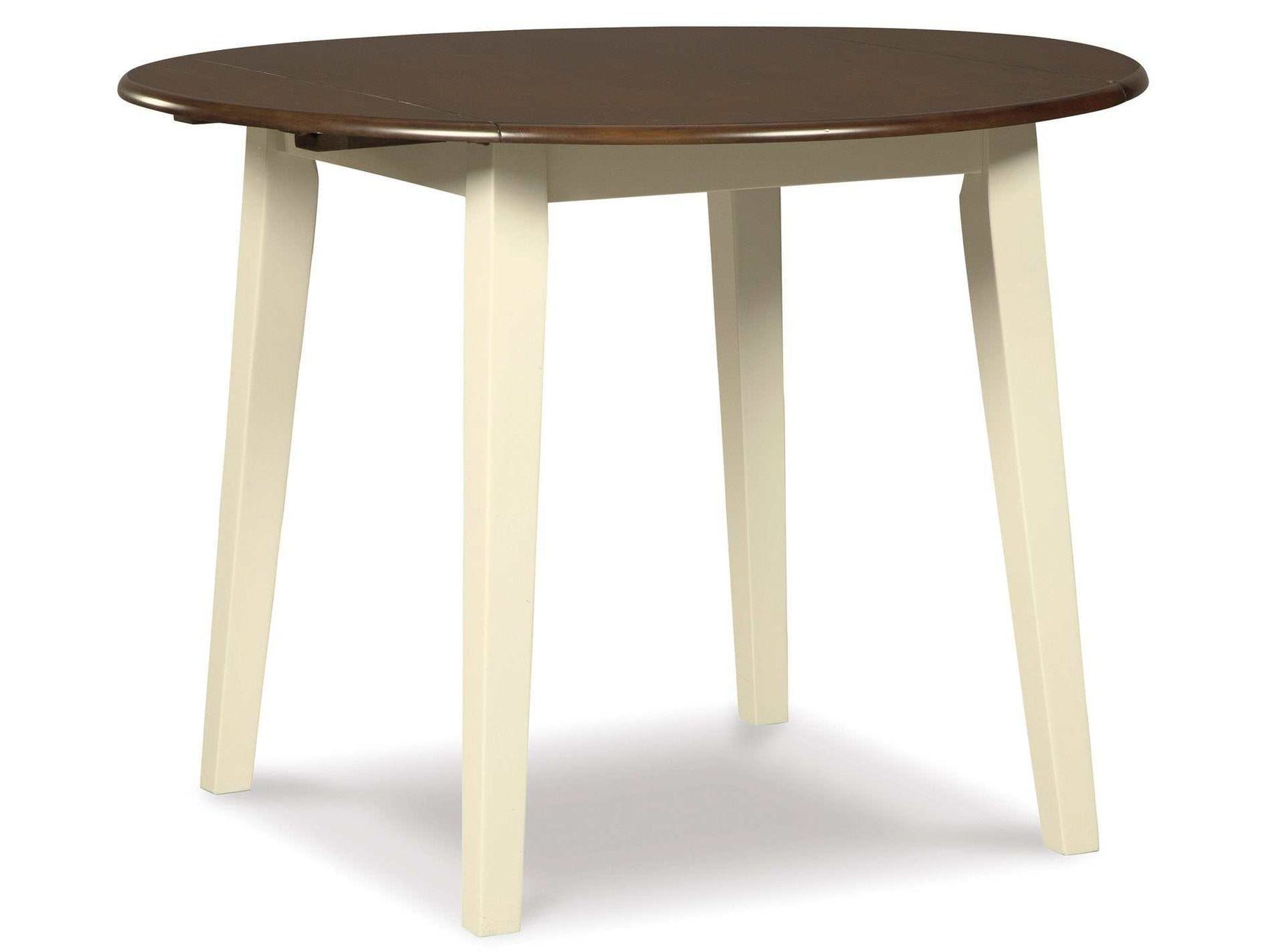 Woodanville Cream & Brown Dining Table w/ Drop Leaf (Online Special Price) - Ornate Home