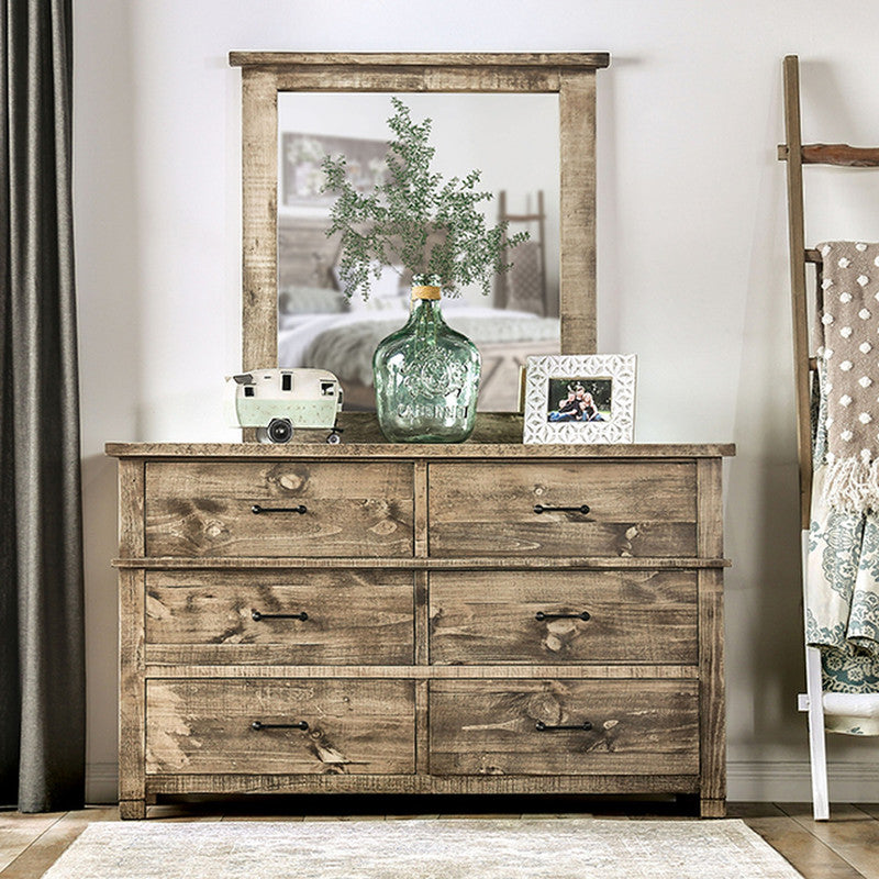 Woodburn Ash Brown Dresser - Ornate Home