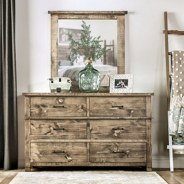 Woodburn Ash Brown Dresser - Ornate Home