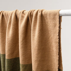 Woodland Chestnut/Olive Green Throw - Ornate Home