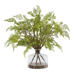 Woodland Fern Green Centerpiece - Ornate Home