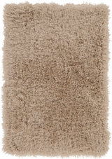 Woodridge Solid Brown Shag Area Rug - Clearance - Ornate Home
