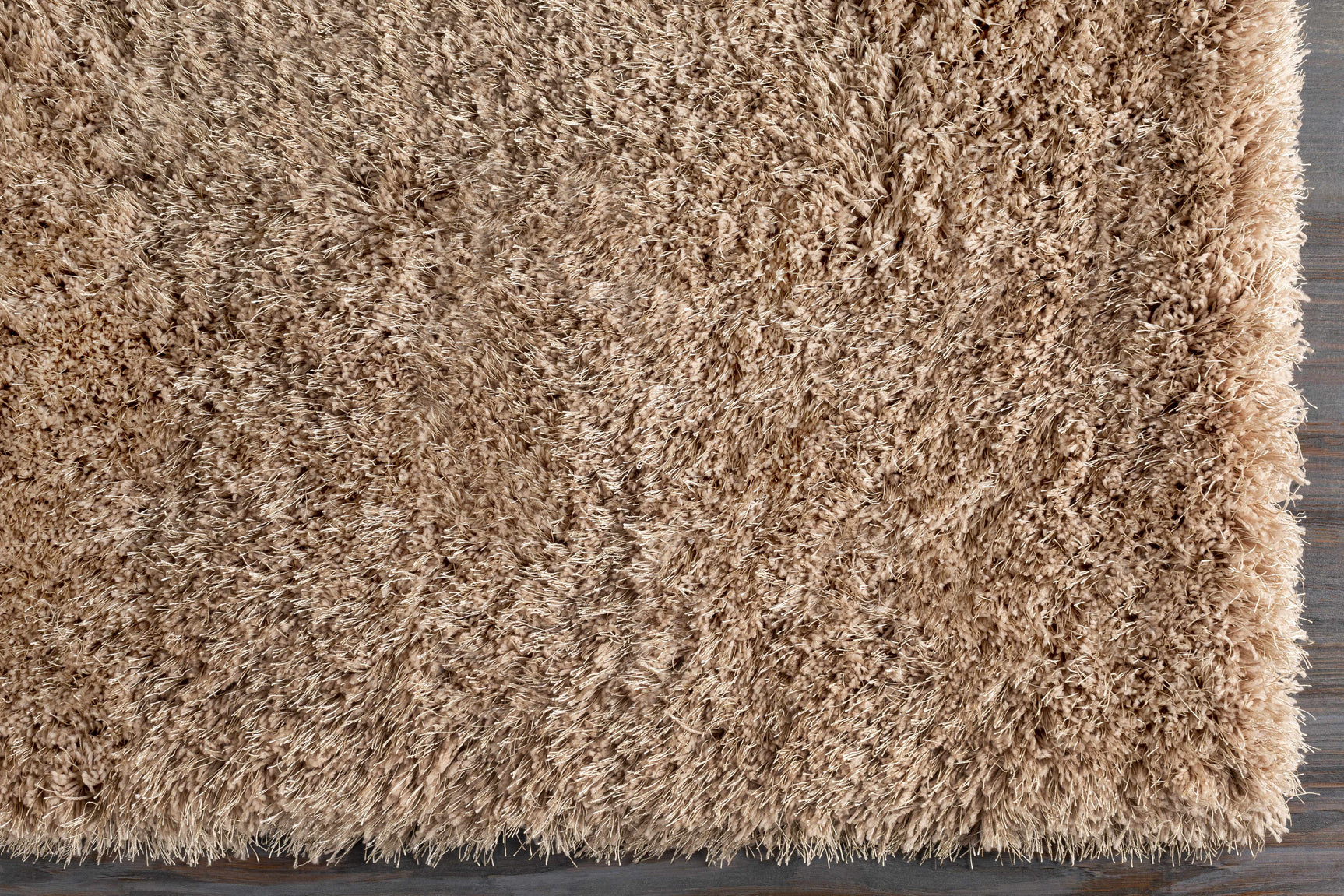 Woodridge Solid Brown Shag Area Rug - Clearance - Ornate Home